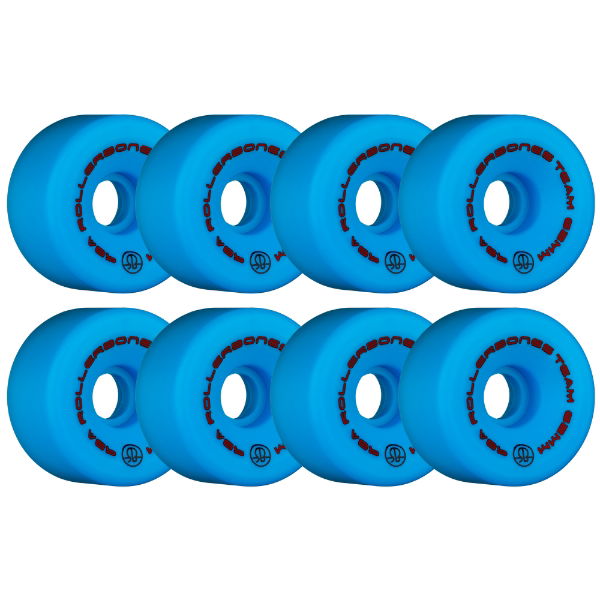 ROLLERBONES - TEAM LOGO BLUE (8) - 62mm/98a