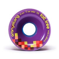ORANGATANG "FAT FREE" inc JEHU V2 BEARINGS - PURPLE 65mm 83a (Set 4)