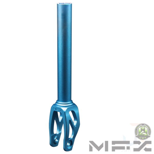 MFX Affray Scooter Fork - Electric Blue - Profile - 205-201