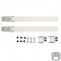 FR - SAFETY TOP BUCKLES - WHITE - 210mm (Pair)