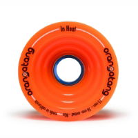 ORANGATANG "IN HEAT" inc JEHU V2 BEARINGS - ORANGE 75mm 80a (Set 4)