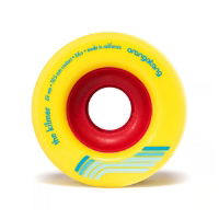 ORANGATANG "KILMER" inc JEHU V2 BEARINGS - YELLOW 69mm 86a (Set 4)
