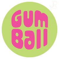 GUMBALL TOE STOP - LIME 75A - LONG 30mm (Pair)
