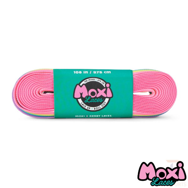 MOXI X DERBY LACES - RAINBOW - 108"