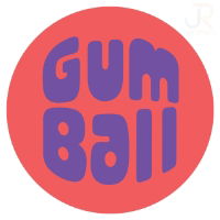 GUMBALL TOE STOP - WATERMELON 83A - LONG 30mm (Pair)