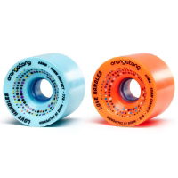 ORANGATANG "LOVE HANDLES" inc JEHU V2 BEARINGS - ORANGE 65mm 80a (Set 4)