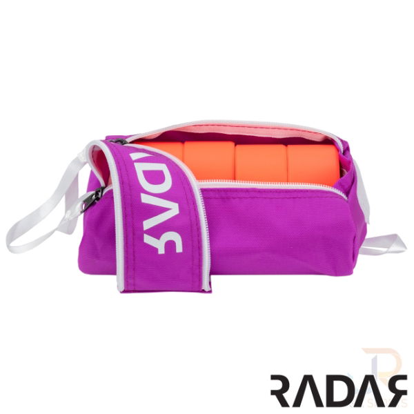 Radar Mini Wheel Bag - Purple Open - RWRWBPU