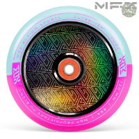 MFX CORRUPT CORE 120mm WHEELS (2) - PINK/TEAL