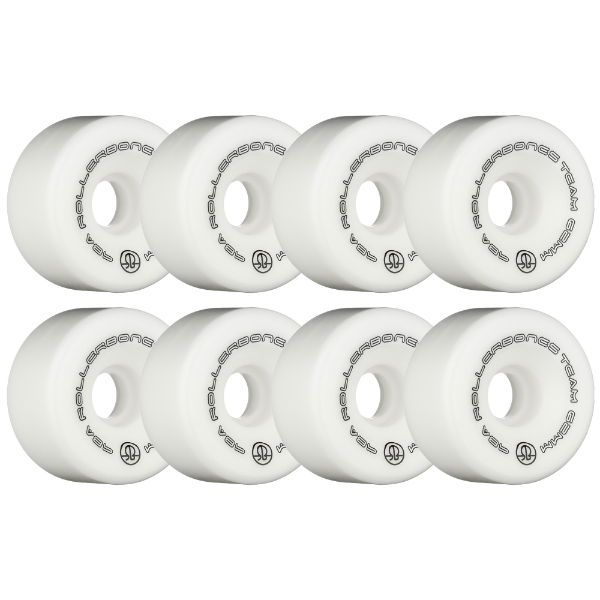 ROLLERBONES - TEAM LOGO WHITE (8) - 62mm/98a