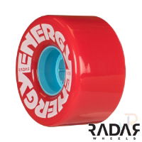 57mm Radar Energy Wheel Red - Angled - RWRE57RED