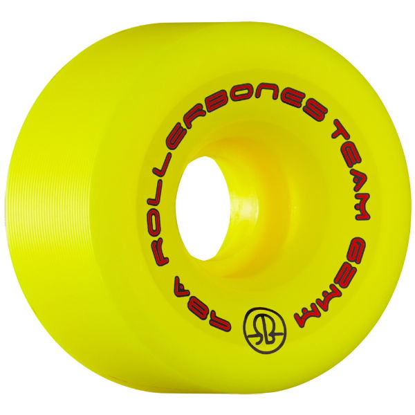 ROLLERBONES - TEAM LOGO YELLOW (8) - 62mm/98a