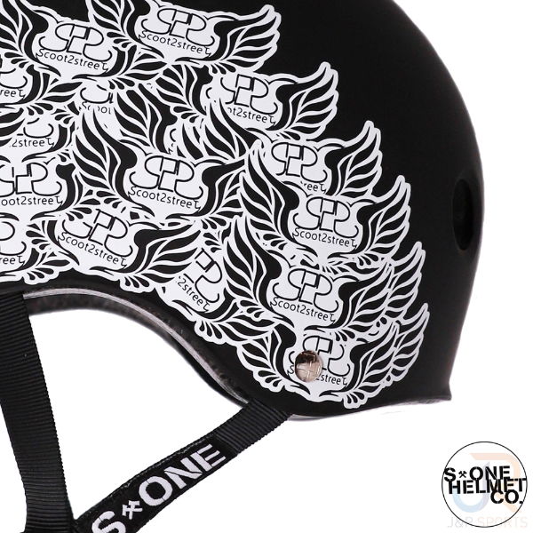 S1 LIFER HELMET - SCOOT2STREET COLLAB - MED 21.5" (54.6)