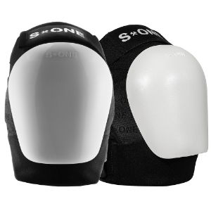 S1 PRO GEN 4.5 (40mm) KNEE PADS - BLACK/WHITE - SMALL