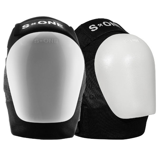S1 PRO GEN 4.5 (40mm) KNEE PADS - BLACK/WHITE - SMALL