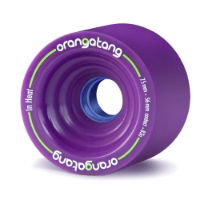 ORANGATANG "IN HEAT" inc JEHU V2 BEARINGS - PURPLE 75mm 83a (Set 4)