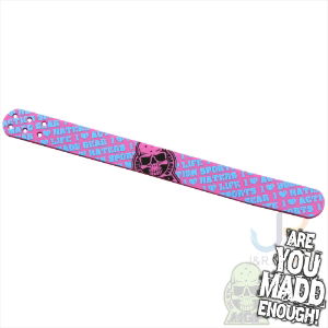MADDGEAR Wristband Adjustable - Purple 204-137 Flat