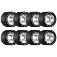 ROLLERBONES - TURBO ALU HUB WHEEL BLACK (8) - 62mm/94a