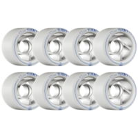 ROLLERBONES - TURBO ALU HUB WHEEL WHITE (8) - 62mm/97a