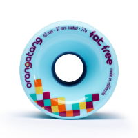 ORANGATANG "FAT FREE" inc JEHU V2 BEARINGS - BLUE 65mm 77a (Set 4)