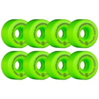ROLLERBONES - TEAM LOGO GREEN (8) - 57mm/98a