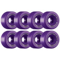 ROLLERBONES - TEAM LOGO PURPLE (8) - 57mm/101a