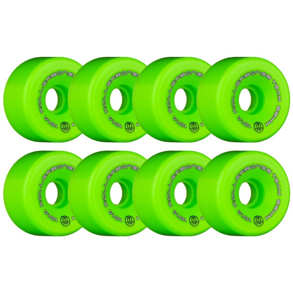 ROLLERBONES - TEAM LOGO GREEN (8) - 62mm/101a