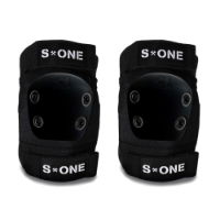 S1 PRO ELBOW PADS - BLACK/BLACK - MEDIUM