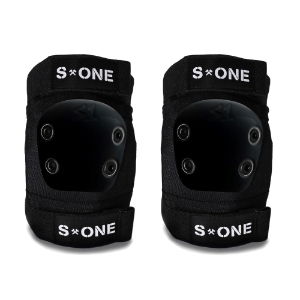 S1 PRO ELBOW PADS - BLACK/BLACK - MEDIUM