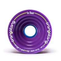 ORANGATANG "IN HEAT" inc JEHU V2 BEARINGS - PURPLE 75mm 83a (Set 4)