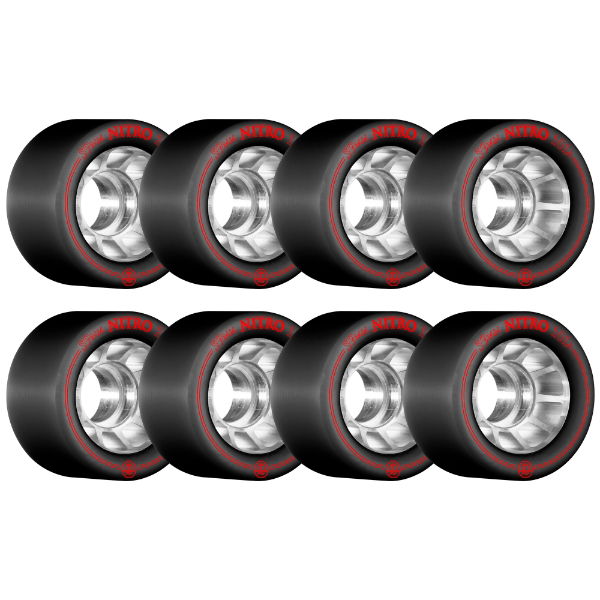 ROLLERBONES - NITRO SPEED WHEEL BLACK (8) - 59mm/101a