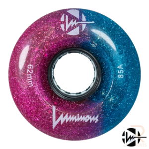 LUMINOUS - LED QUAD WHEEL - GALAXY - 62mm/85a (UNIT)