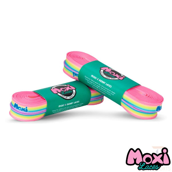 MOXI X DERBY LACES - RAINBOW - 108"