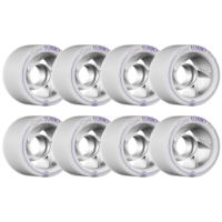 ROLLERBONES - TURBO ALU HUB WHEEL WHITE (8) - 62mm/92a