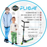 Madd Gear CARVE Flight - Blue Lime - Asset 1 - MGP207-574