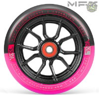 MFX SYNDICATE AR120 DUAL URETHANE WHEELS - BLACK/PINK