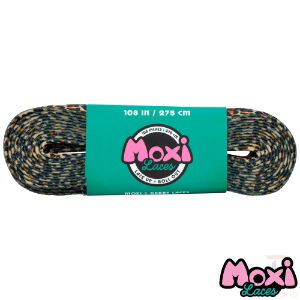 MOXI X DERBY LACES - LEOPARD - 108"