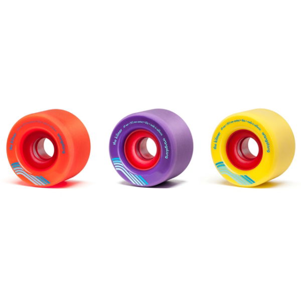 ORANGATANG "KILMER" inc JEHU V2 BEARINGS - ORANGE 69mm 80a (Set 4)