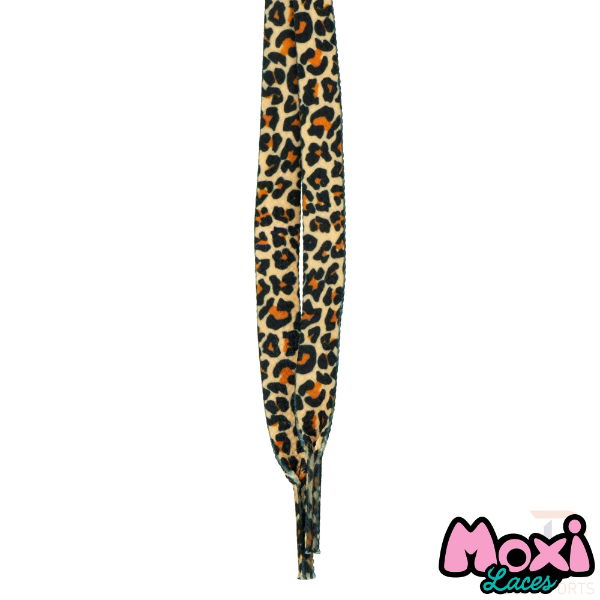 MOXI X DERBY LACES - LEOPARD - 90"