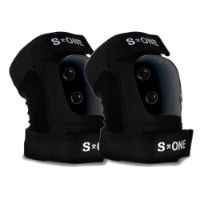 S1 PRO ELBOW PADS - BLACK/BLACK - MEDIUM