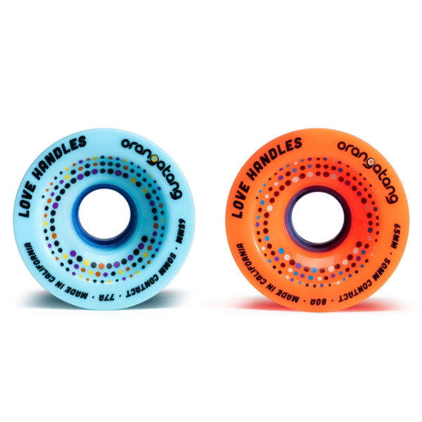 ORANGATANG "LOVE HANDLES" ORANGE 65mm 80a (Set 4)