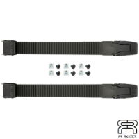 FR - SAFETY TOP BUCKLES - BLACK - 210mm (Pair)