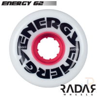 Radar Wheels Energy 62 White - Front - RWRE62WH