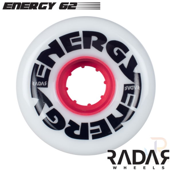Radar Wheels Energy 62 White - Front - RWRE62WH